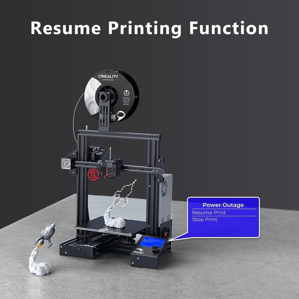 Buy Creality,Creality Ender 3 Neo 3D Printer with CR Touch Auto Bed Leveling Kit Full-Metal Extruder Carborundum Glass Platform with Resume Printing Function, 3D Printer for Beginners, 220x220x250mm - Gadcet UK | UK | London | Scotland | Wales| Near Me | Cheap | Pay In 3 | 3D Printers